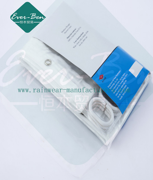 006 China Cheap Shower Curtain Sets Supplier